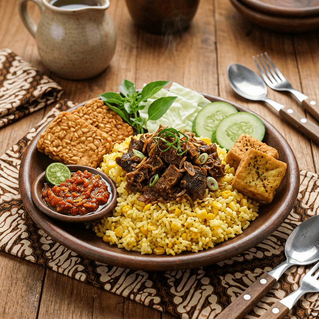 Nasi Jagung Babat